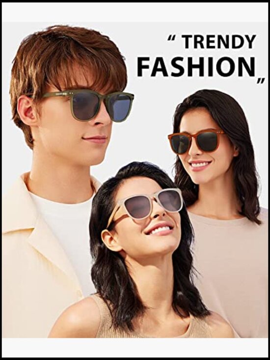 Polarized Folding Sunglasses UV400 Protection Lightweight TR90 Frame main image 7